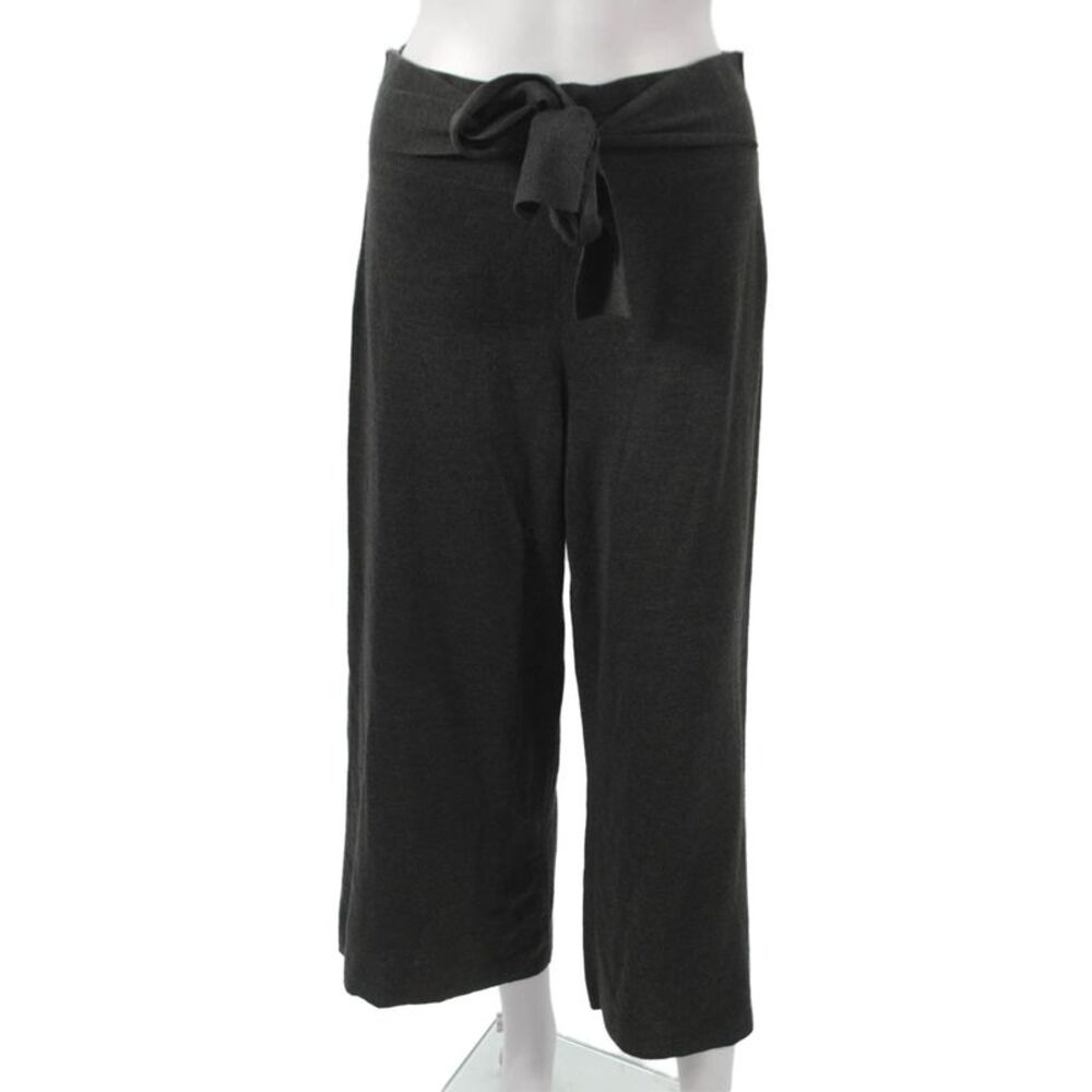 Moth Womens Cropped Gray Wool Pants Size 23